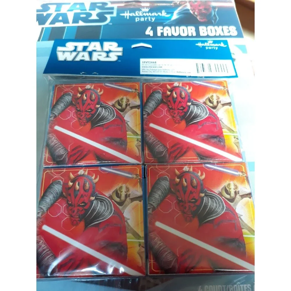 Hallmark Star Wars Party Favors 4 Boxes